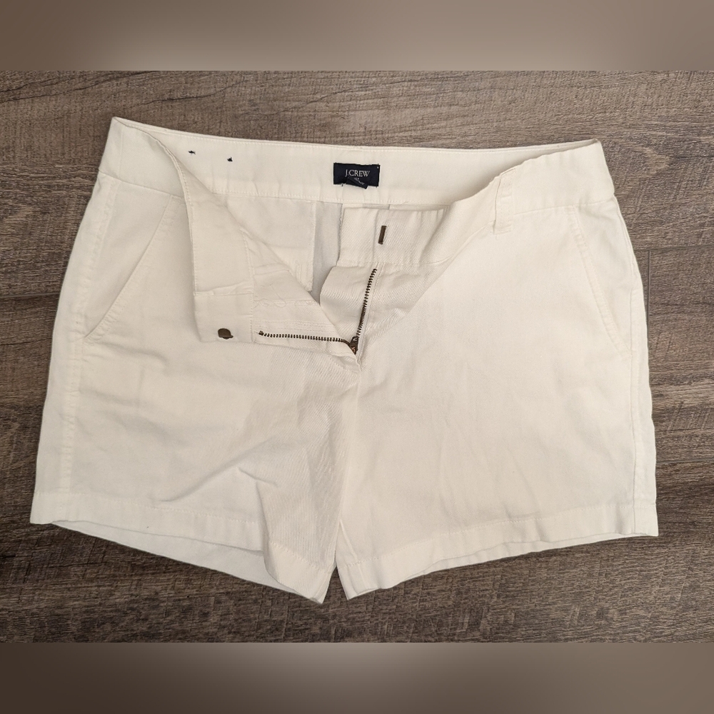 White JCrew Shorts